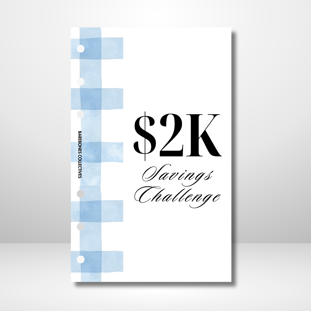Save $2k Serenity Edition Savings Binder