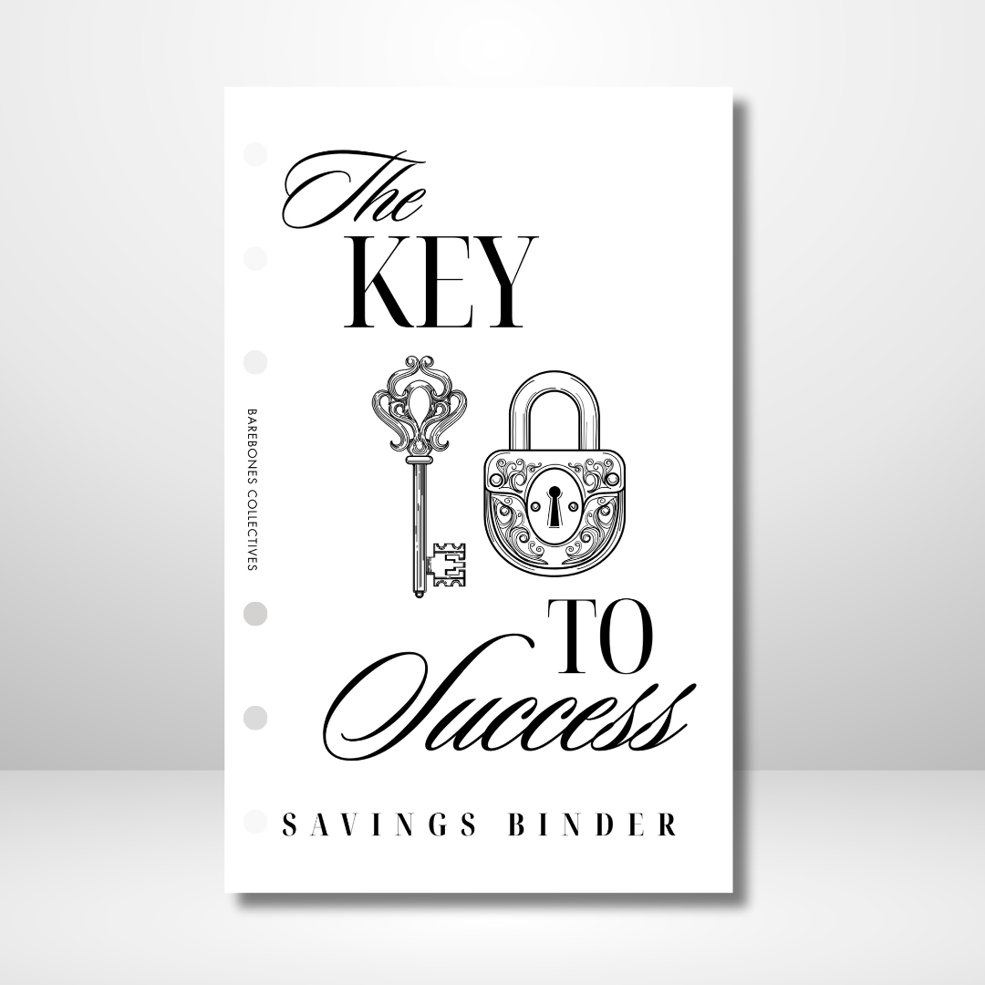 The Key to Success Savings Binder