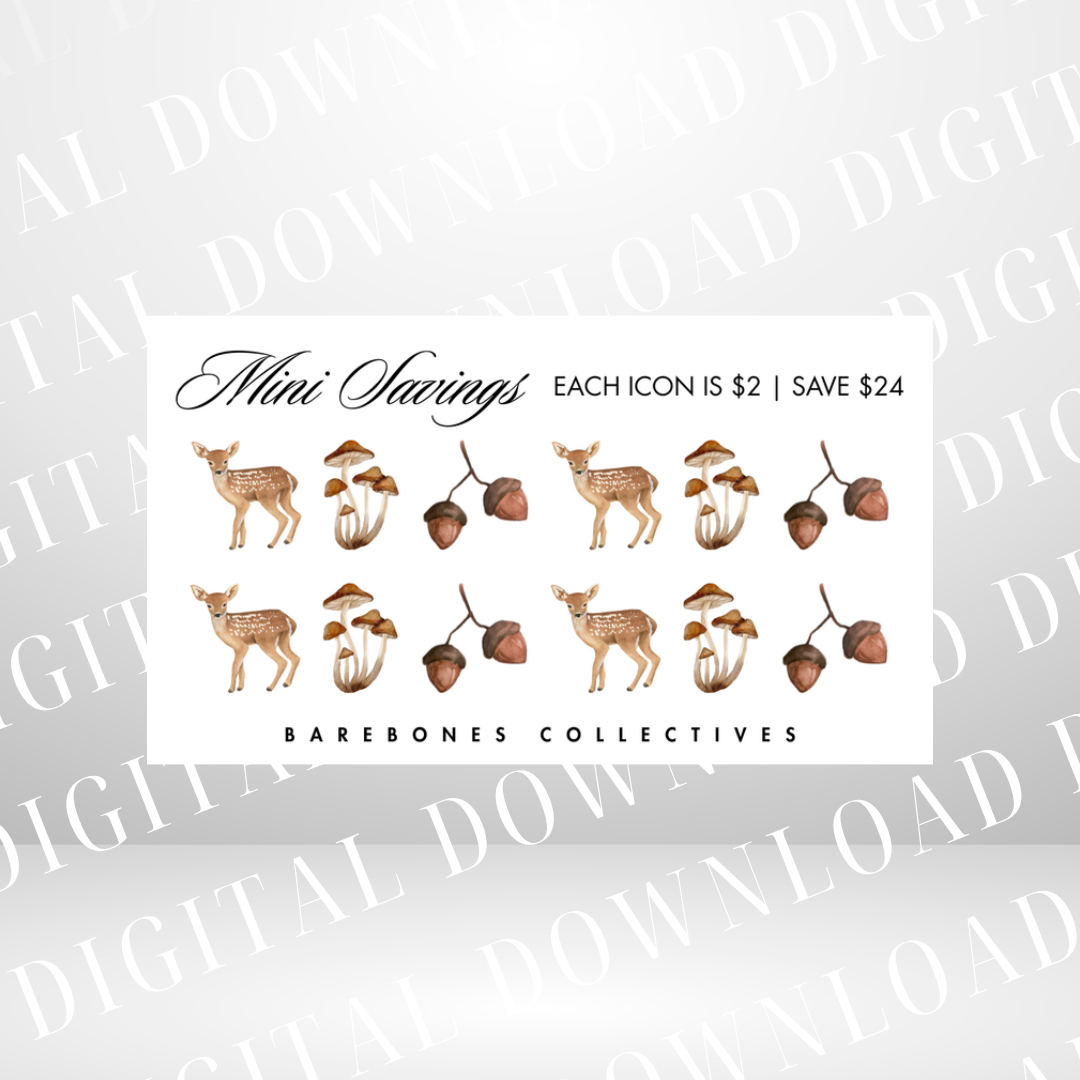 #8 Mini Savings Challenge DIGITAL DOWNLOAD