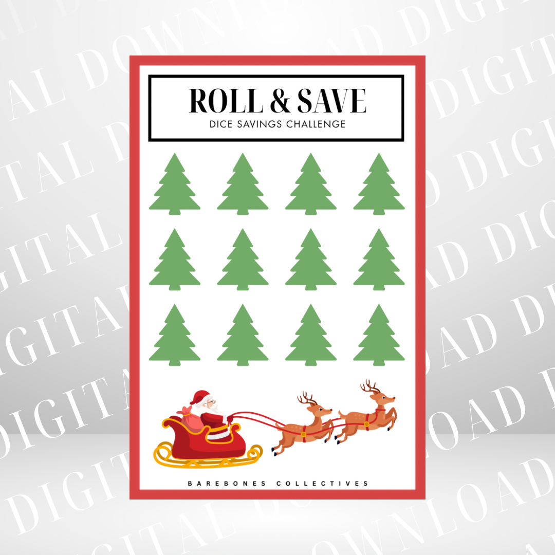 #1 Christmas A5 Saving Challenges DIGITAL DOWNLOAD