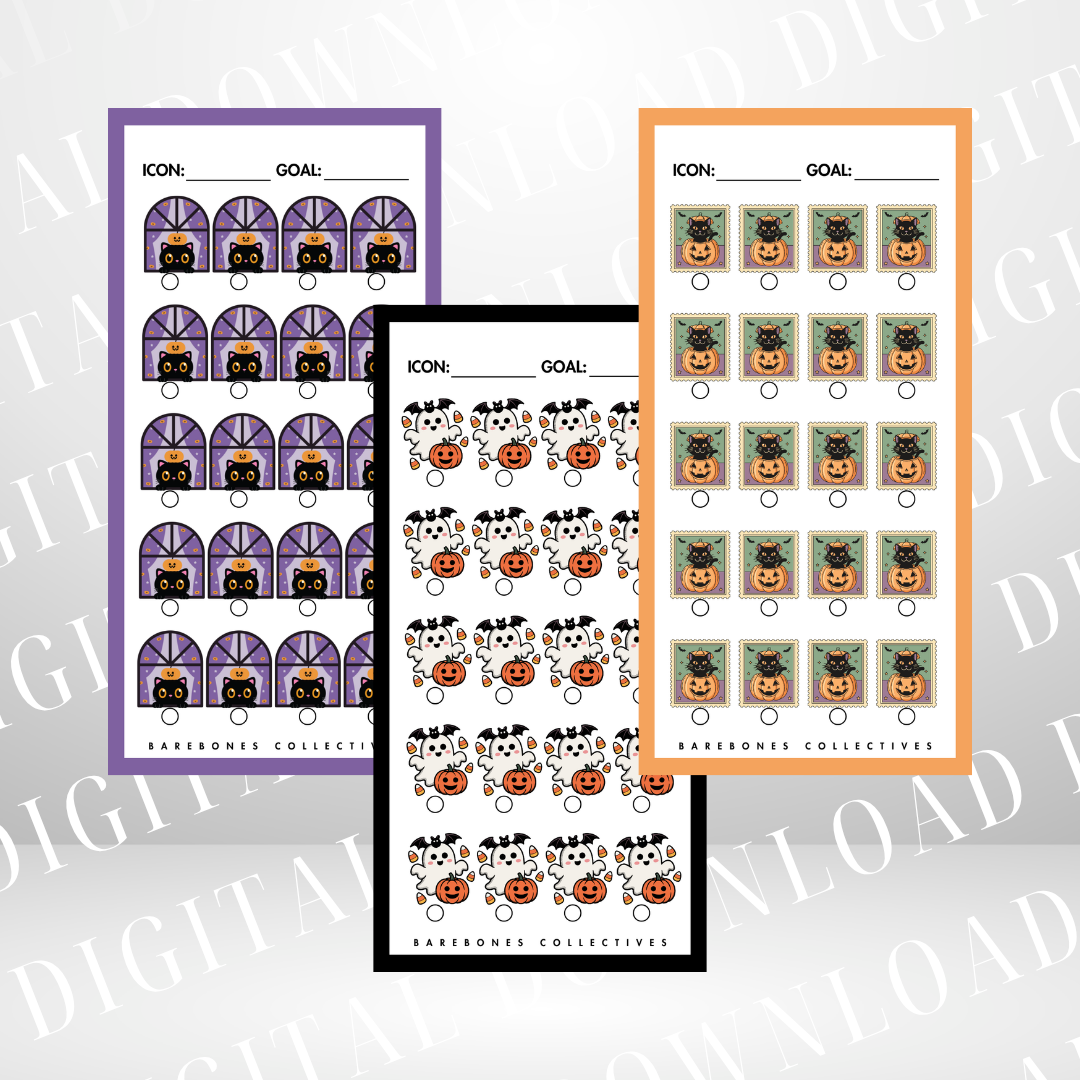 #1 Halloween Saving Challenges DIGITAL DOWNLOAD