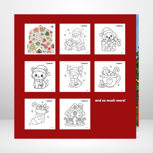 Coloring & Savings Book