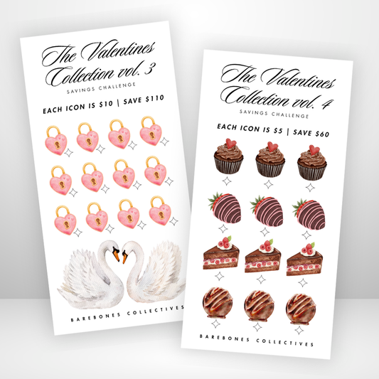 The Valentine Collection Savings Challenge & Envelope Set