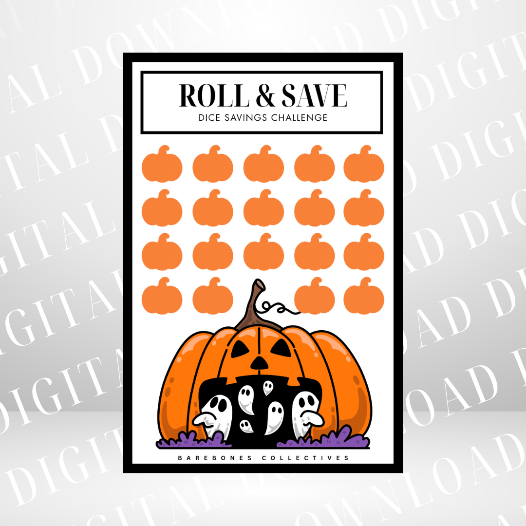 #2 Halloween A5 Saving Challenges DIGITAL DOWNLOAD