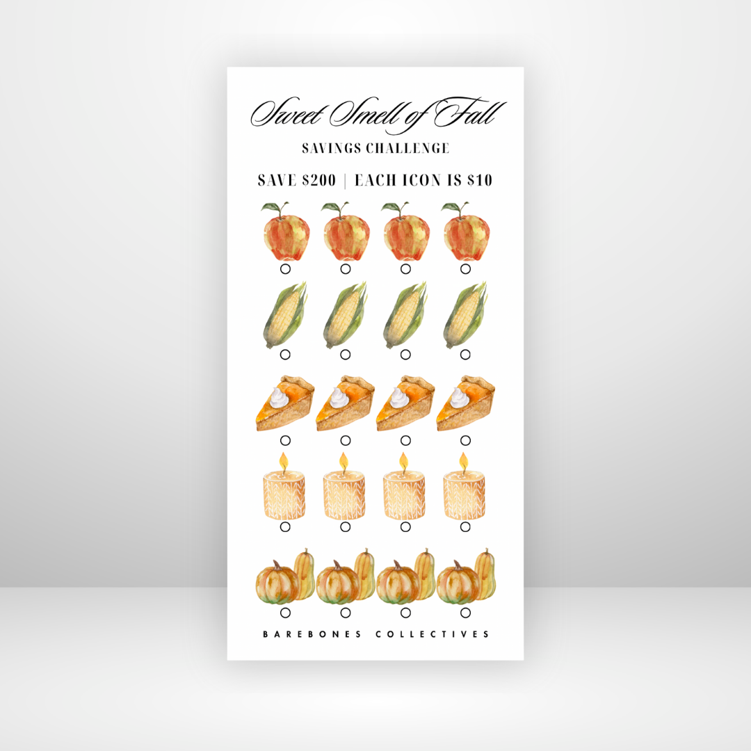 Sweet Smell Of Fall Savings Challenge Save $200