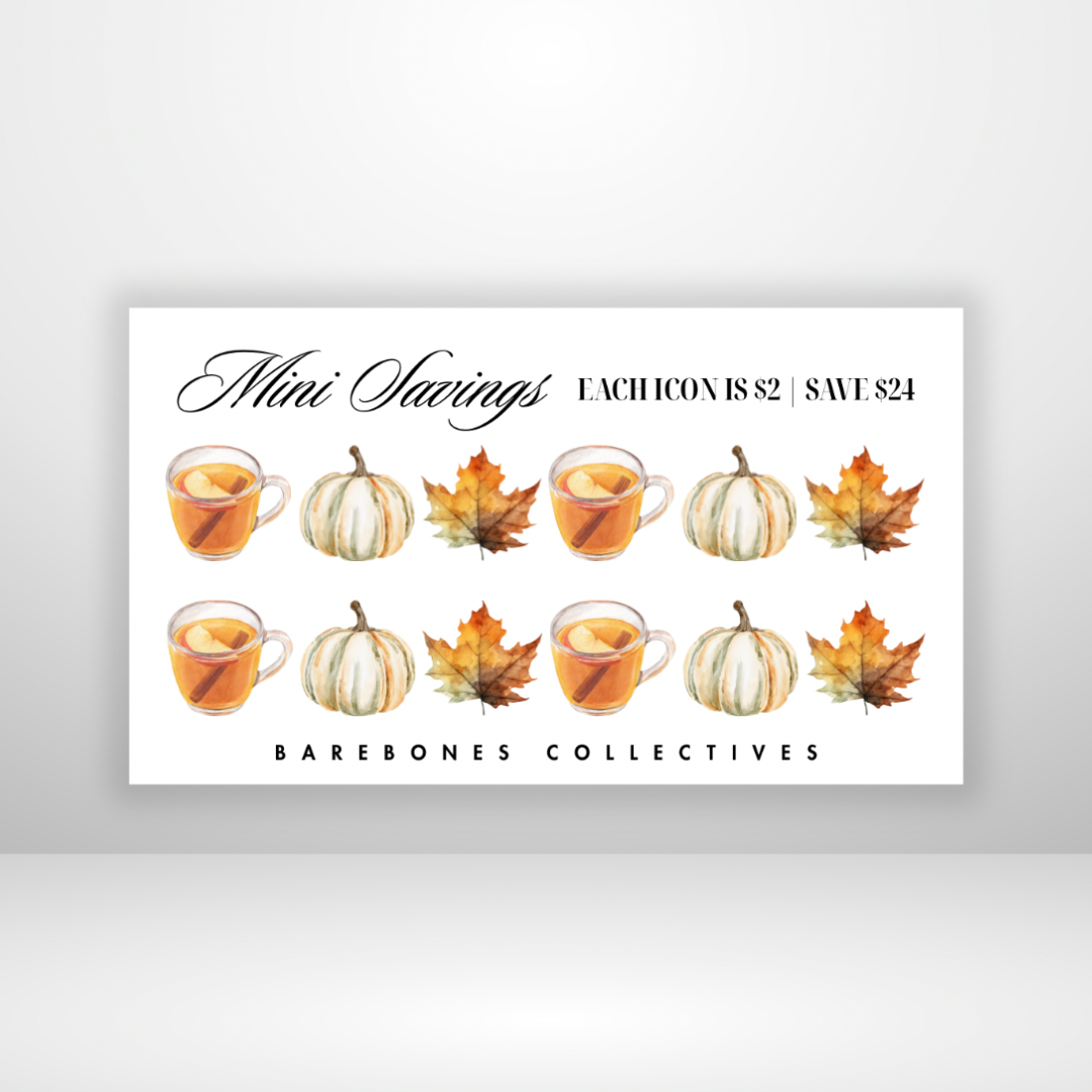 Apple Cider Mini Savings Challenge Save $24