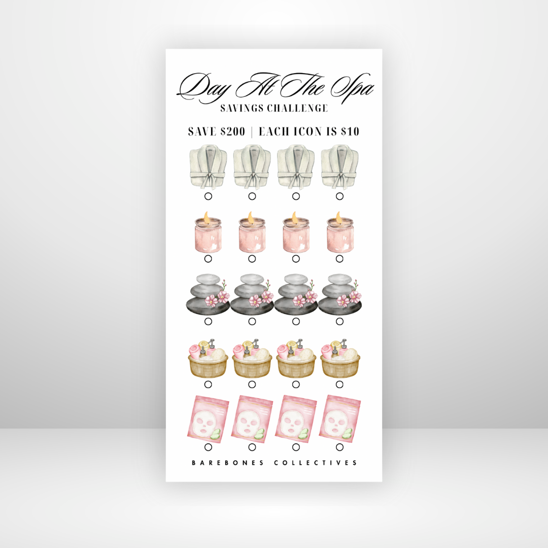 Day at the Spa Savings Challenge Save $200