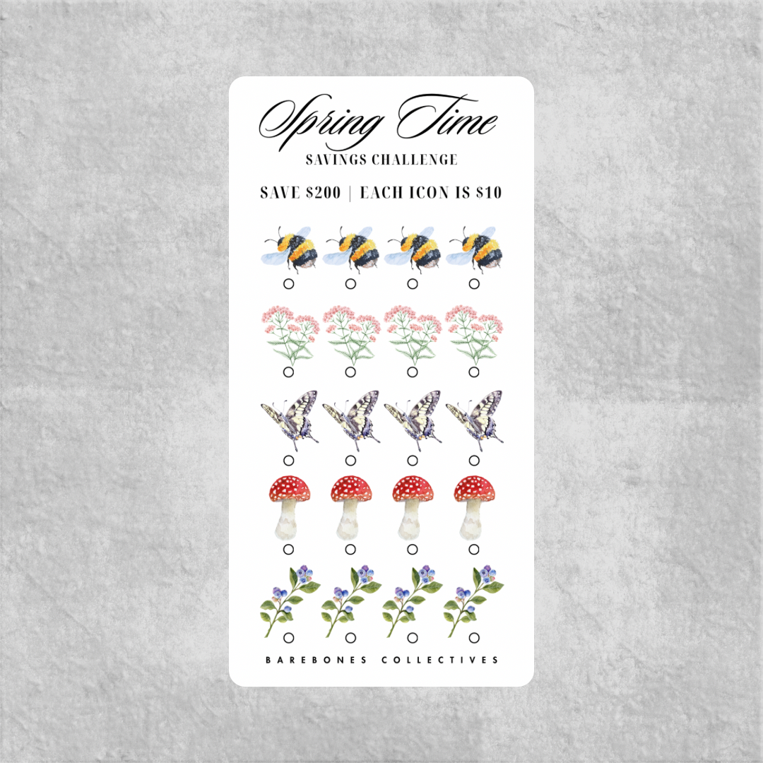 Spring Time Savings Challenge Save $200