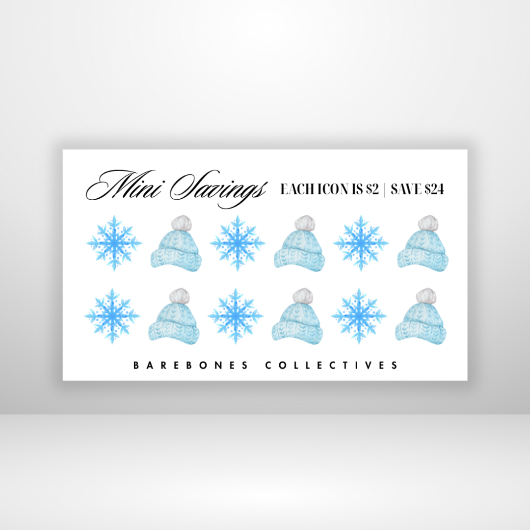 Frost Bite Mini Savings Challenge Save $24