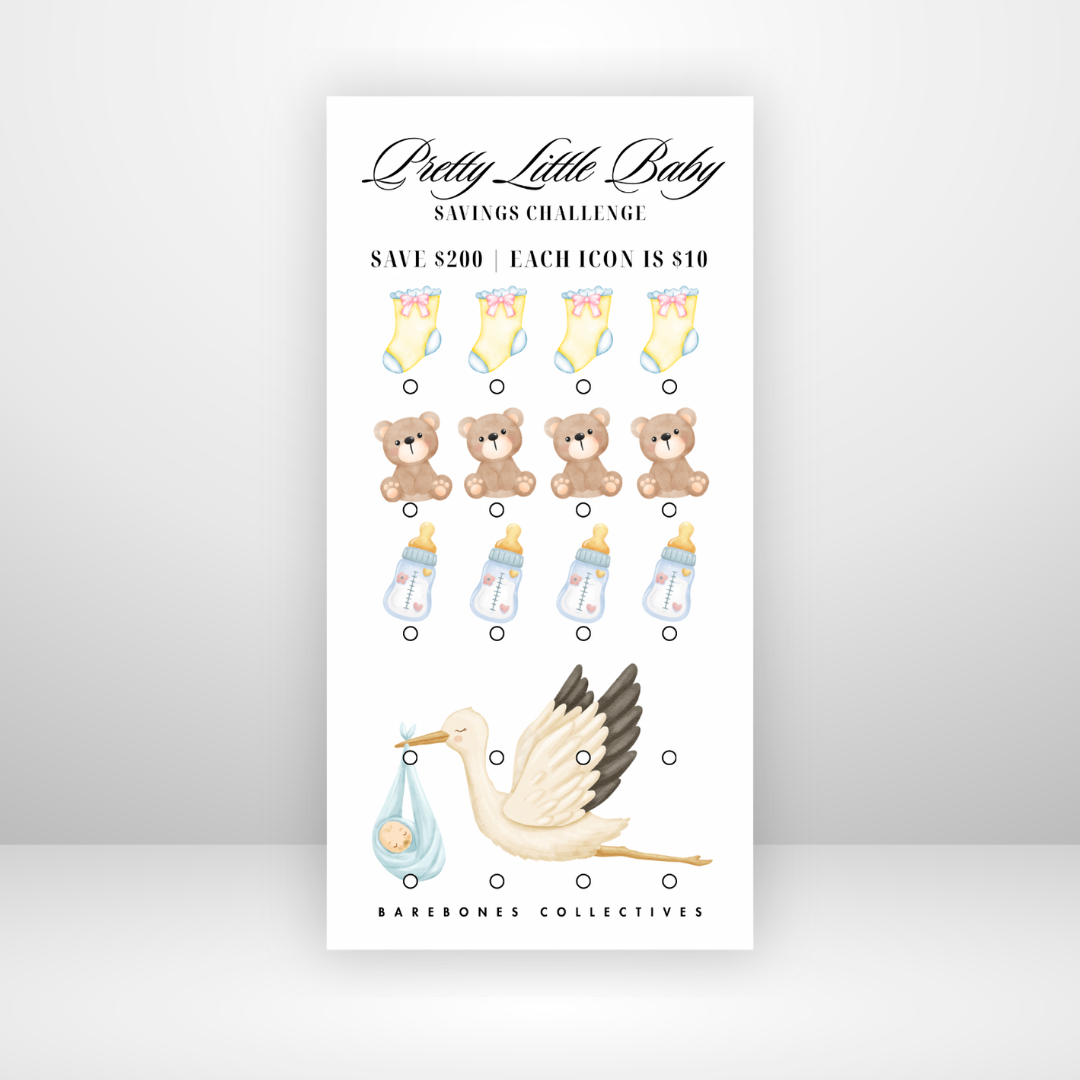 Pretty Little Baby Savings Challenge Save $200