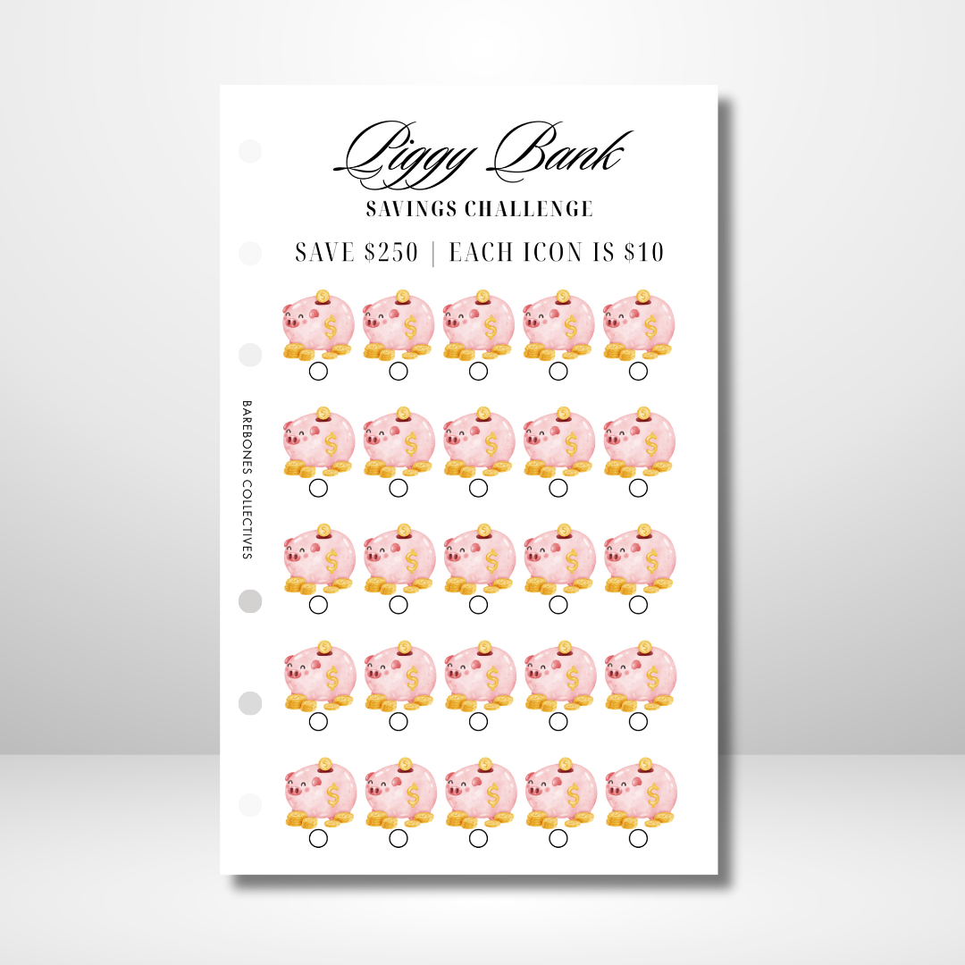The Key to Success Savings Binder