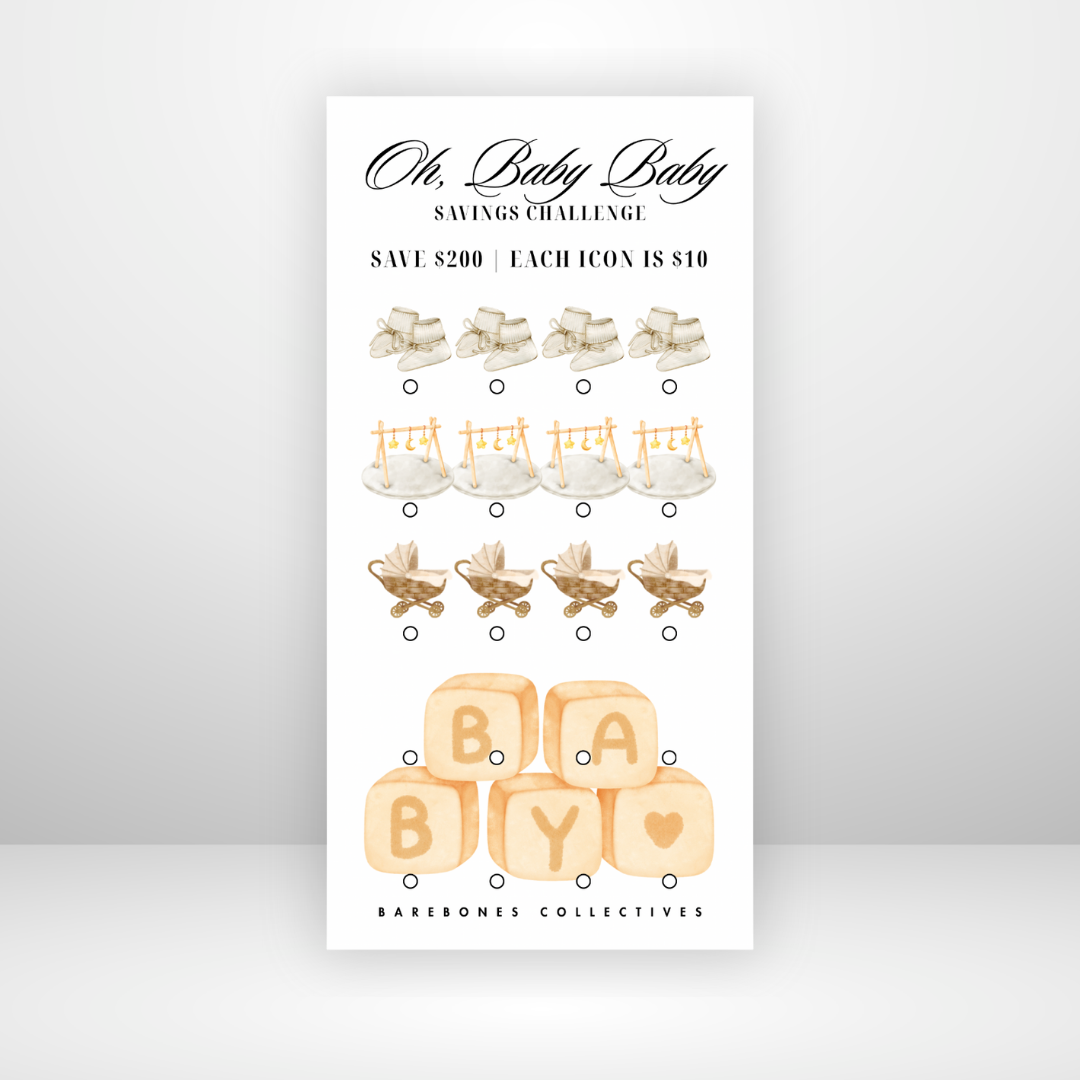 Oh Baby Baby Savings Challenge Save $200