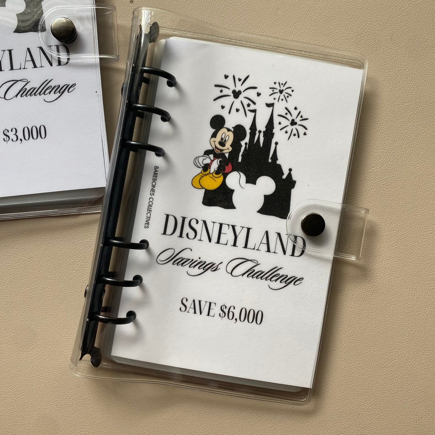 Disneyland A6 Savings Challenge Binder Bundle