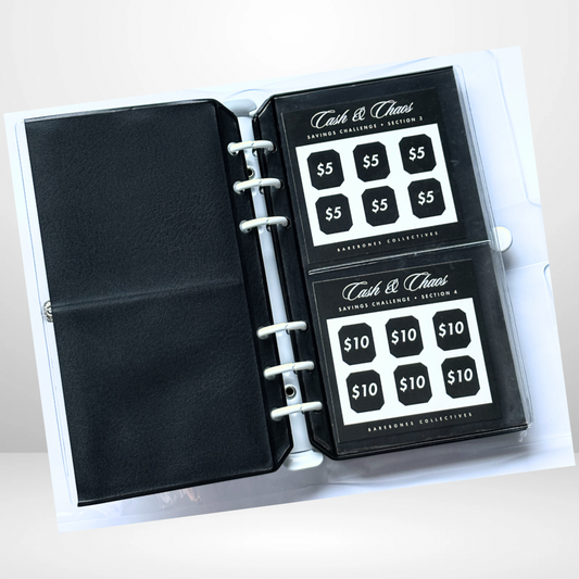 Cash and Chaos Saving Challenges and Envelopes Bundle