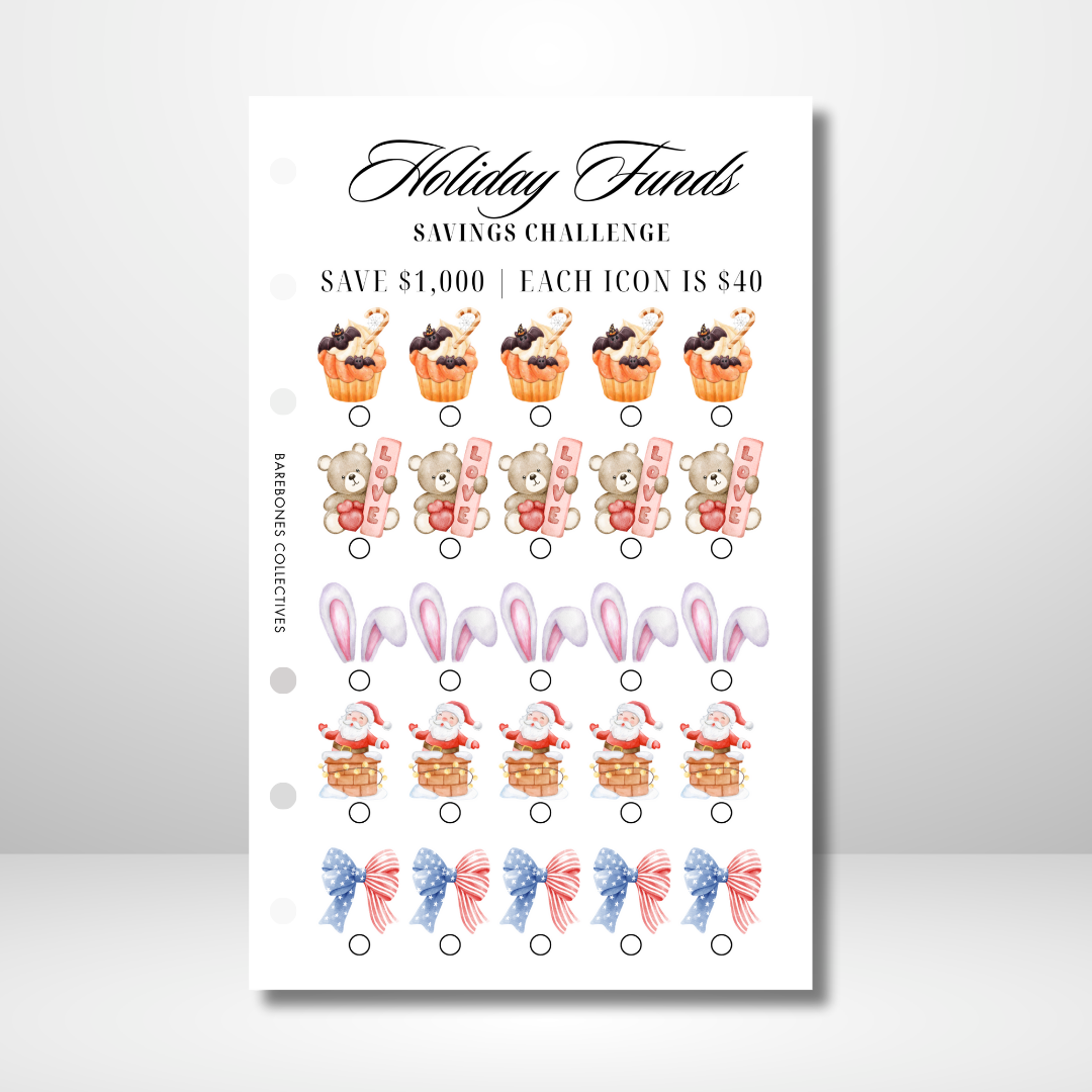The Key to Success Savings Binder
