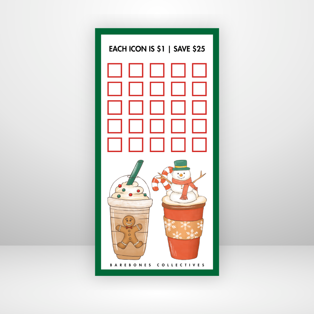 Christmas #6 3x6 Savings Challenge Save $25