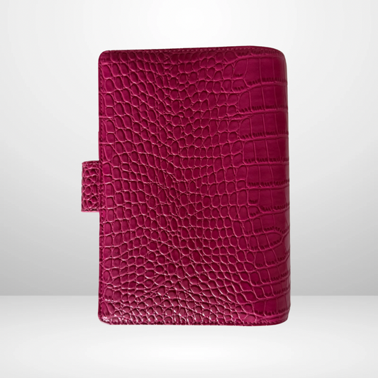 The Millionaire Mindset Barebones Binder in Raspberry Tea - PRE ORDER IS OPEN