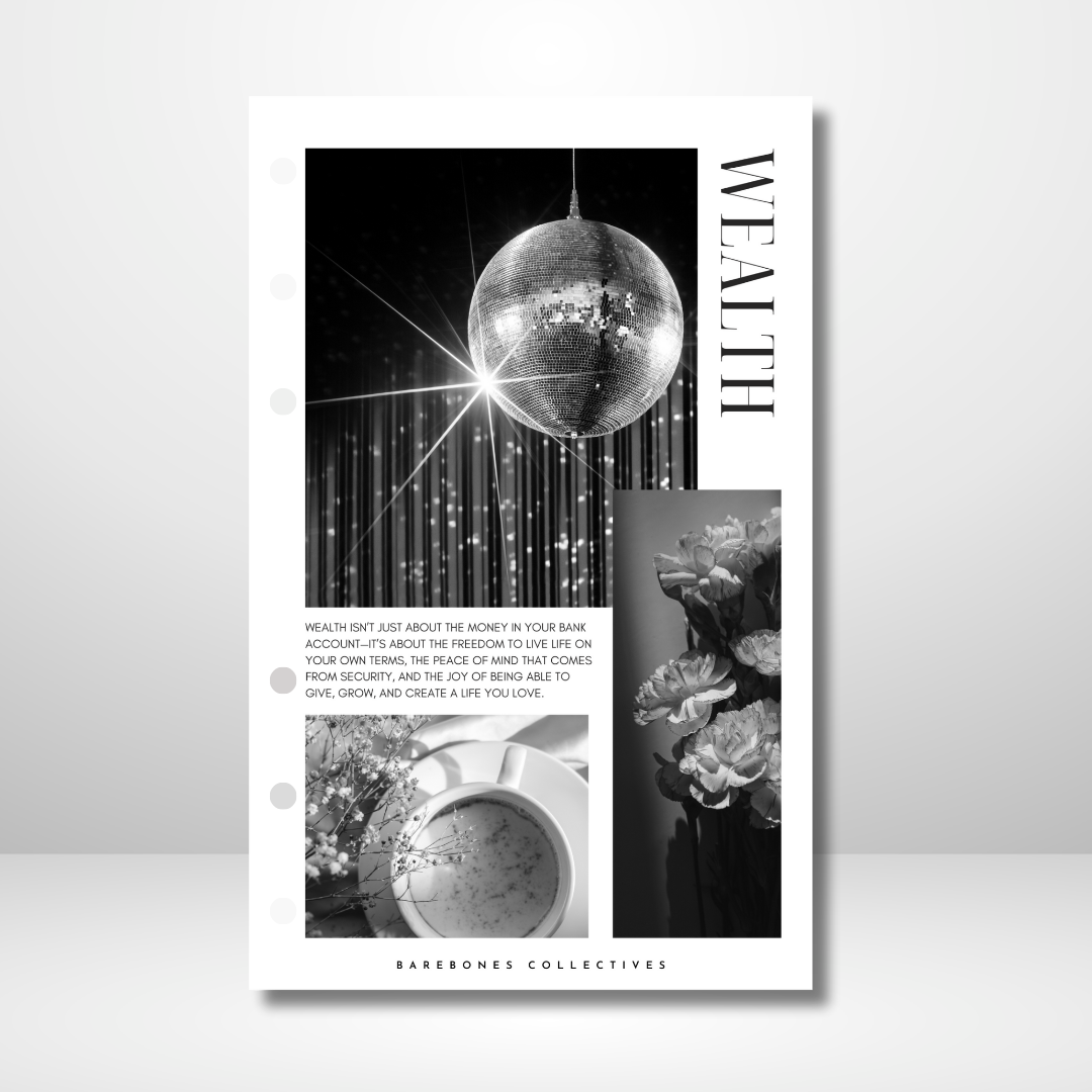 Wealth Aesthetic Linen Dashboard