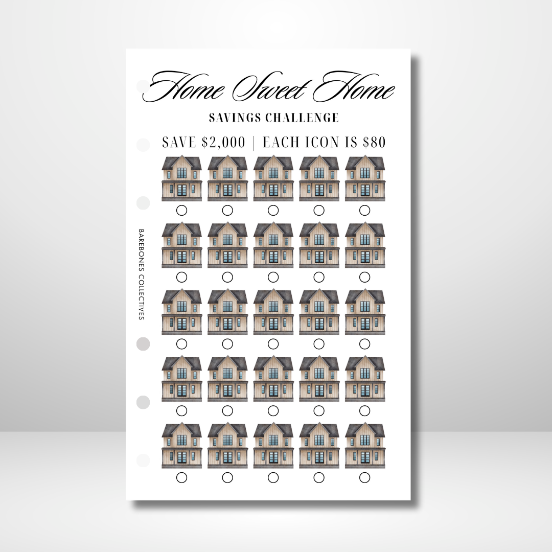 The Key to Success Savings Binder