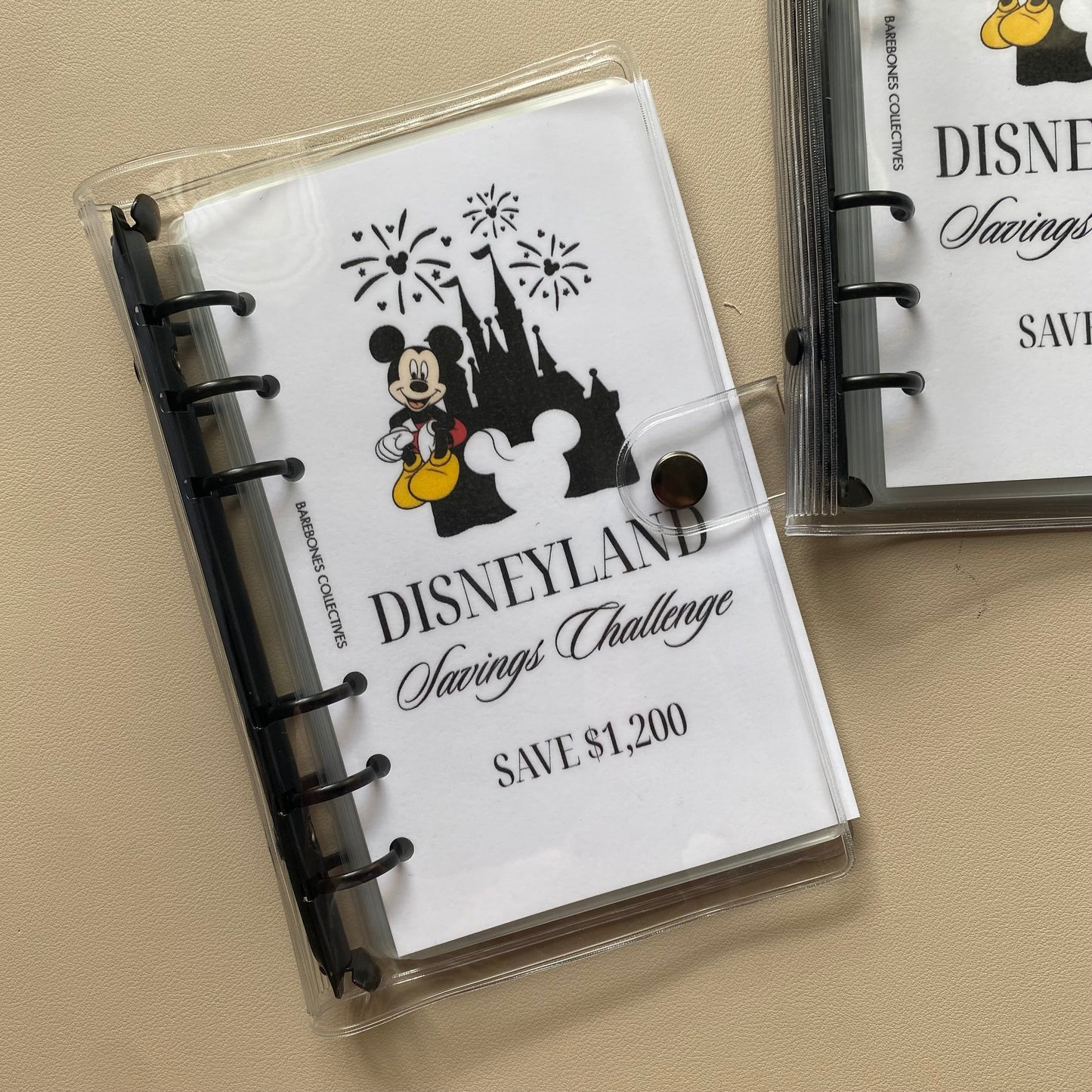 Disneyland A6 Savings Challenge Binder Bundle