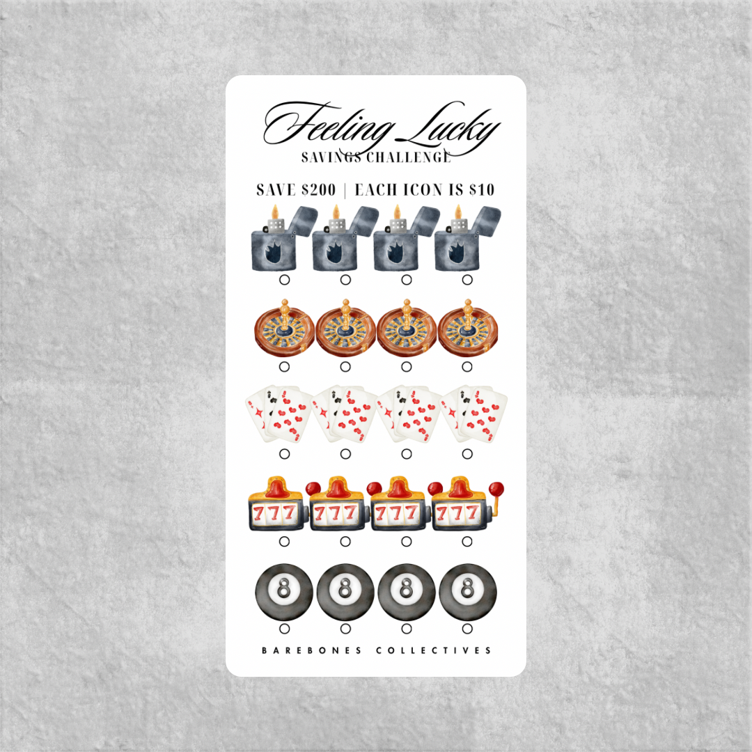 Feeling Lucky Savings Challenge Save $200
