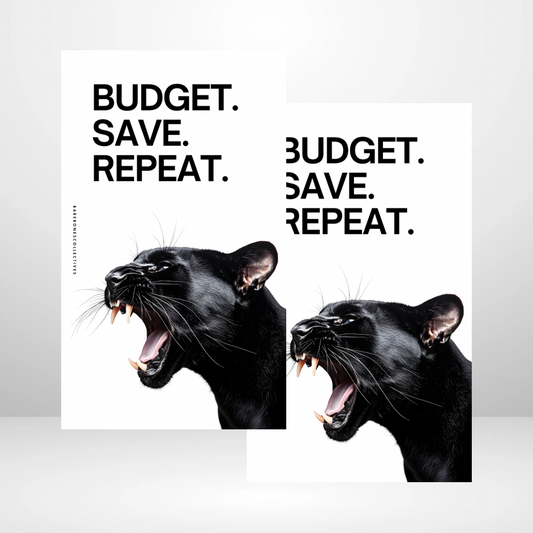 Budget Save Repeat Soft Touch Dashboard