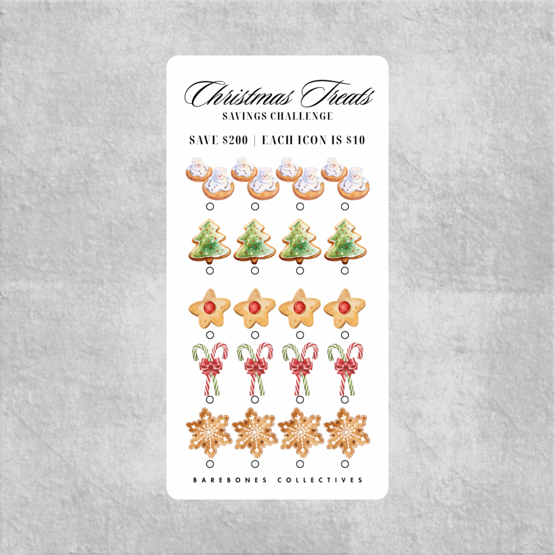 Christmas Treats Savings Challenge Save $200