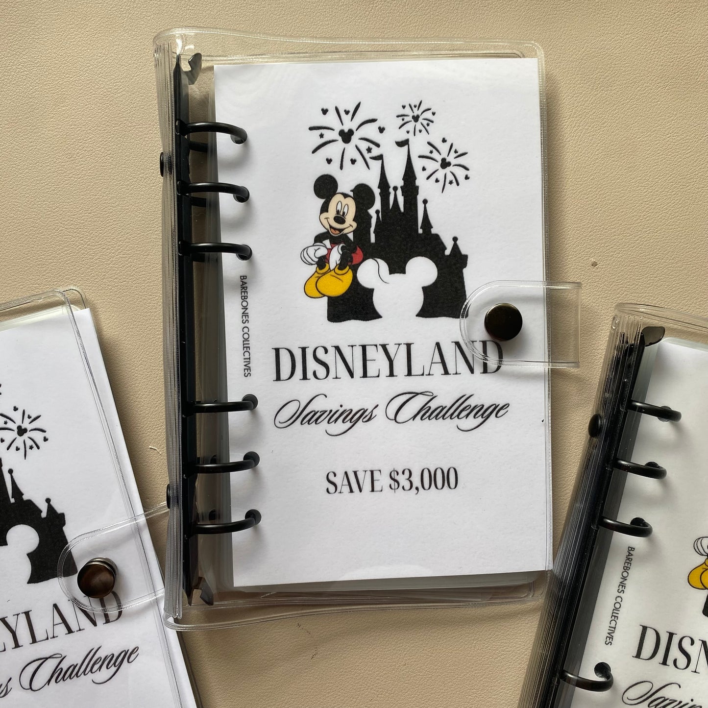 Disneyland A6 Savings Challenge Binder Bundle