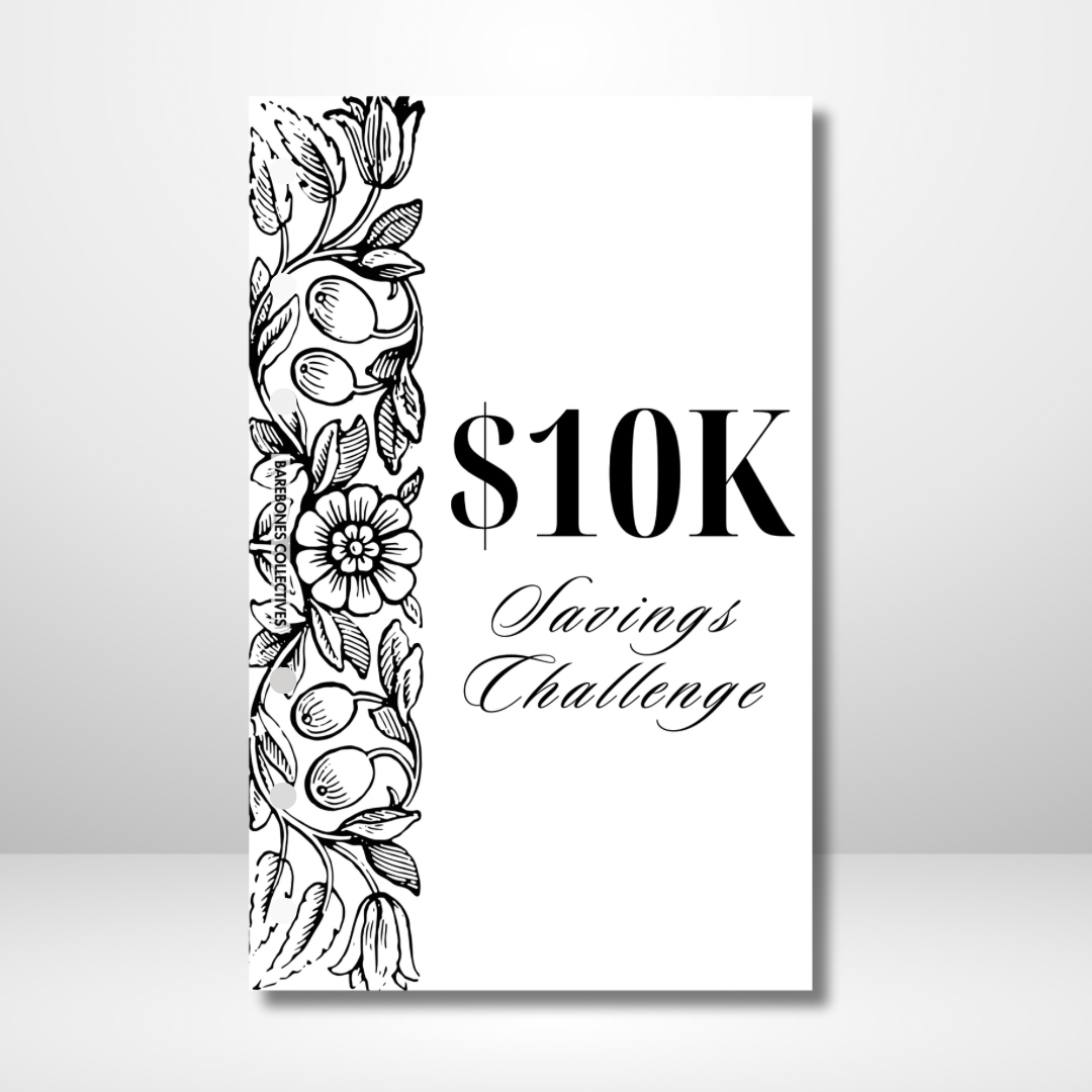 Save $10k Traditional Savings Binder Bundle