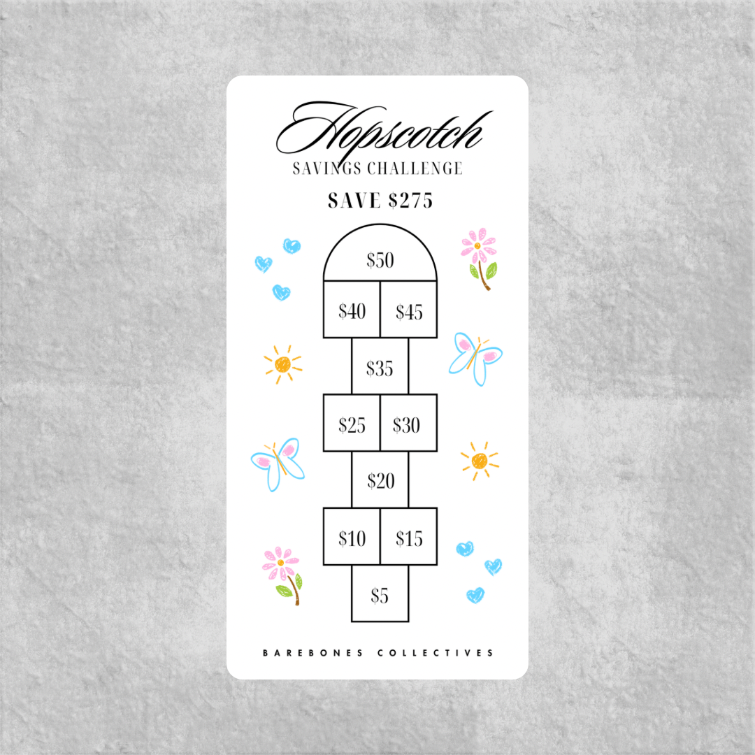 HopScotch Savings Challenge Save $275