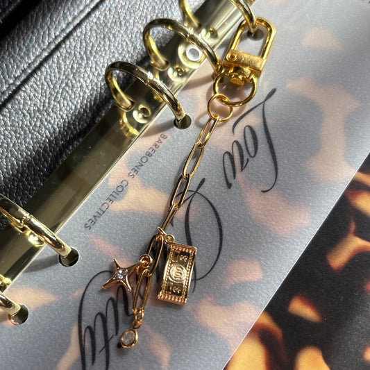 Manifesting Money Gold Dangle Charm