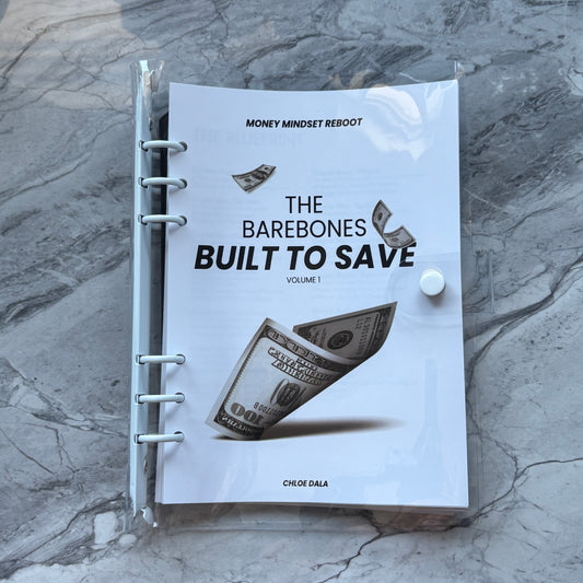 The Barebones Built To Save Work Book Vol. 1