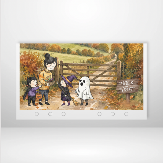 Trick or Treating Handmade Cash Envelope