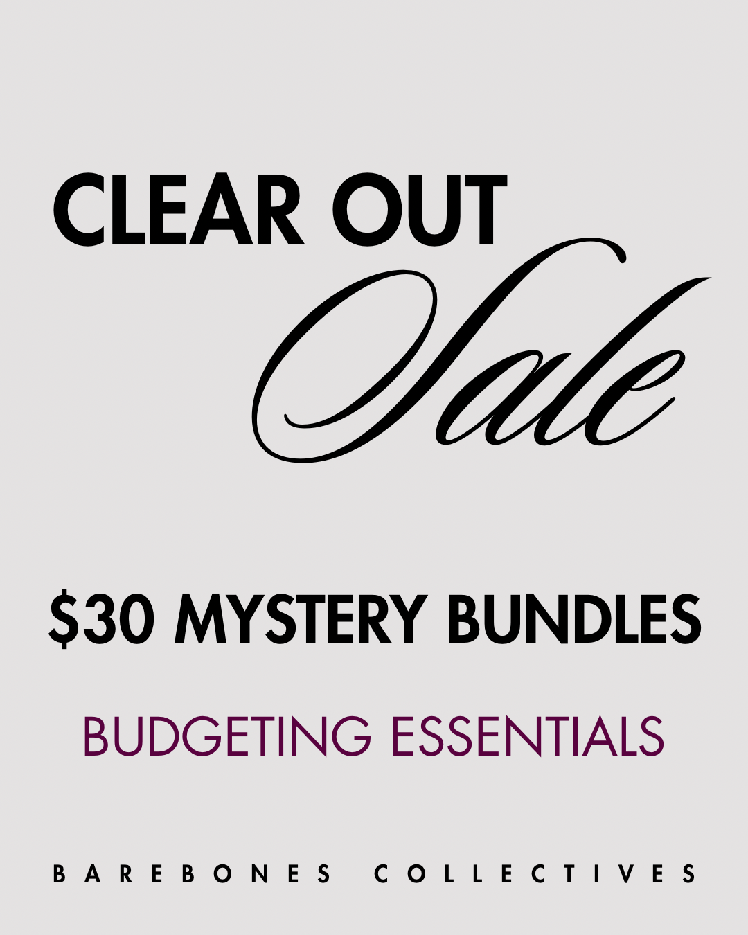 MYSTERY BOX CLEAR OUT SALE