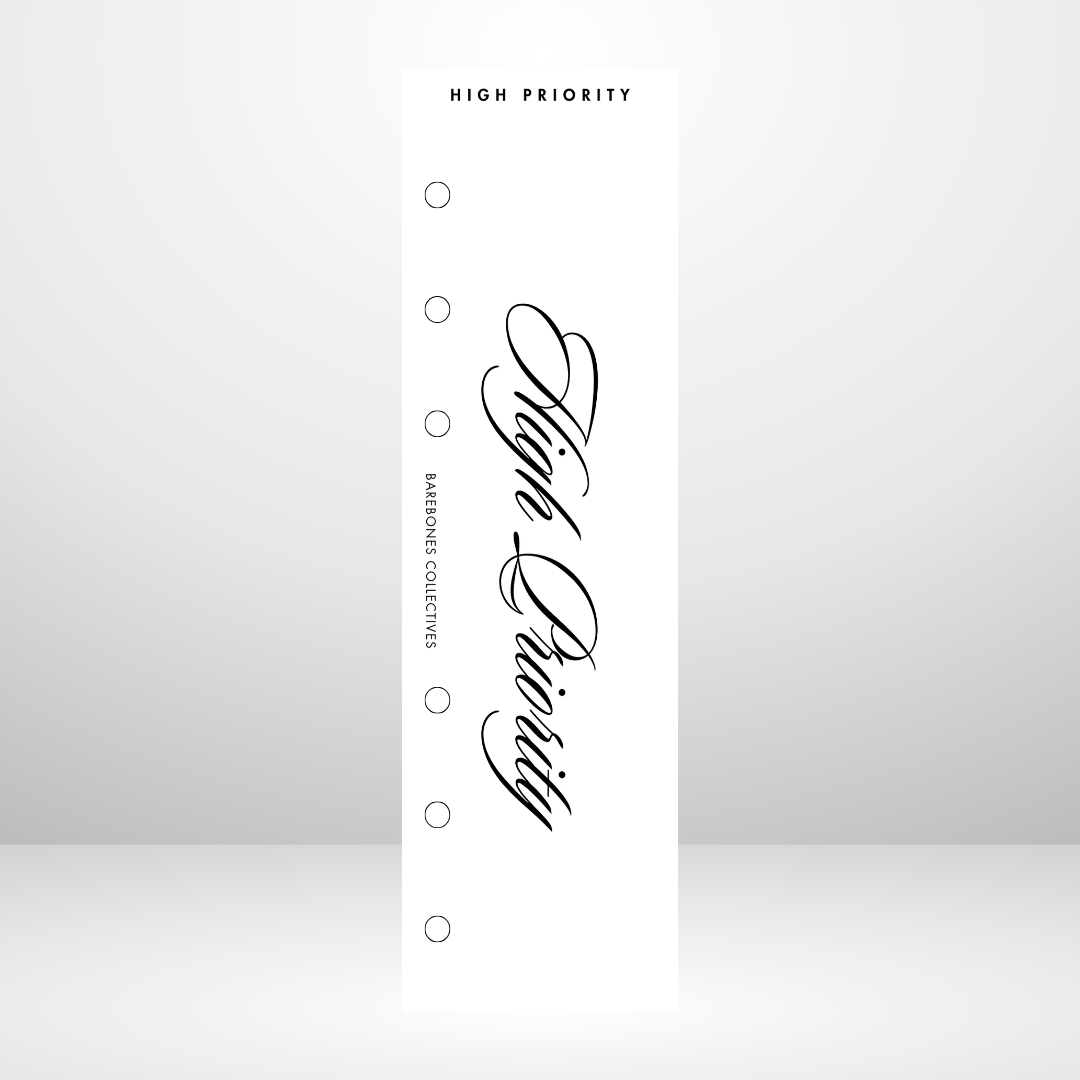 Matte Vellum Personal Size Binder Bookmarks