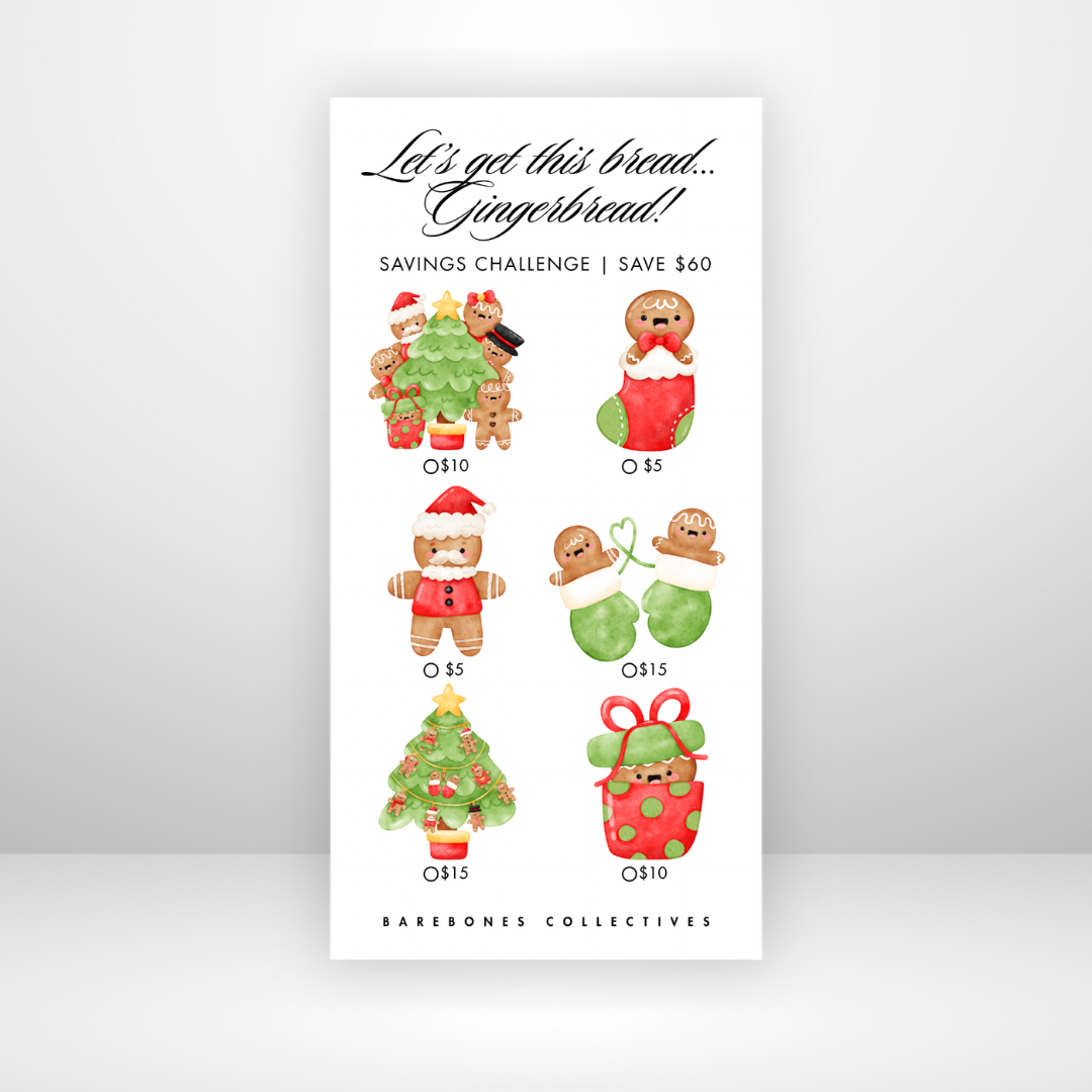 New and updated A6 3x6 Savings Challenges