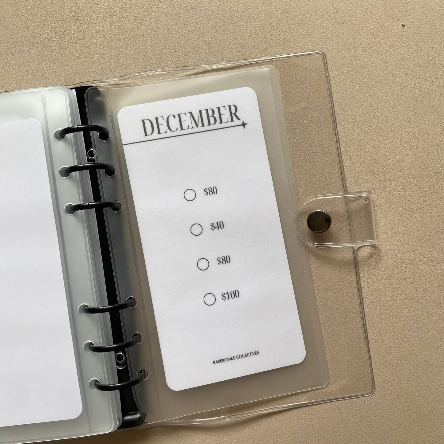 12 Month A6 Savings Challenge Binder Bundle