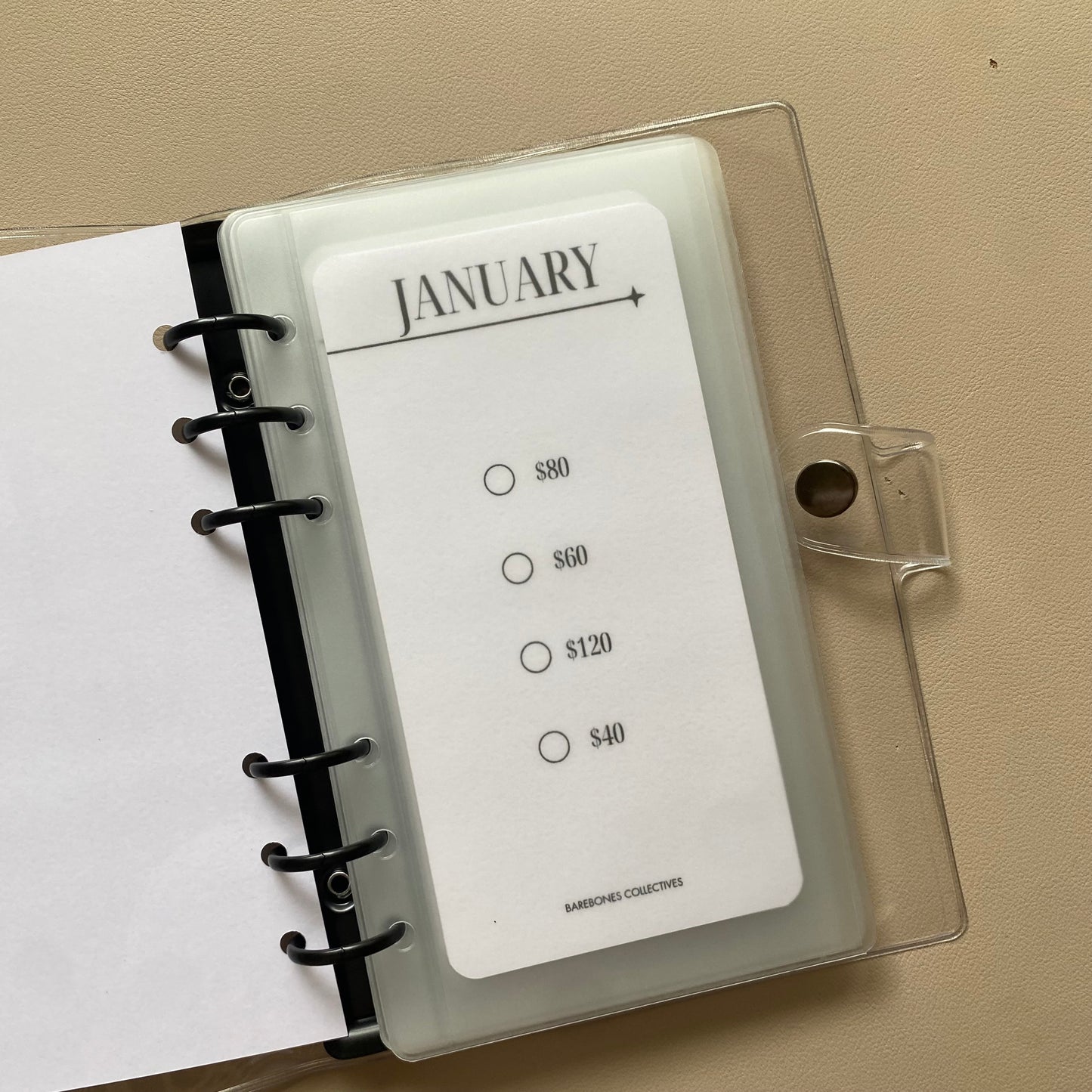 12 Month A6 Savings Challenge Binder Bundle