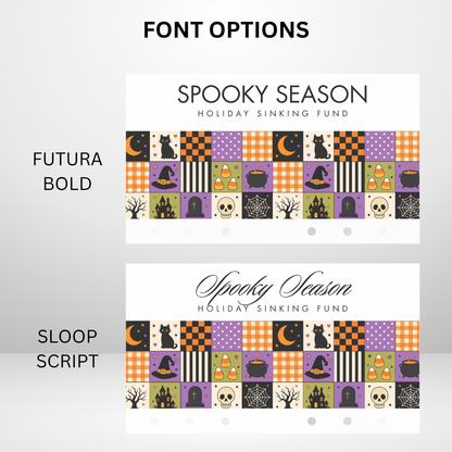 Spooky Season Quilt Handmade Cash Envelope Set of 3