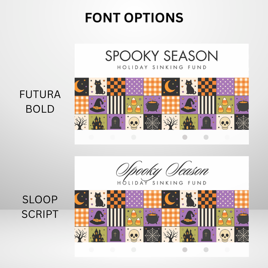 Spooky Season Quilt Handmade Cash Envelope Set of 3