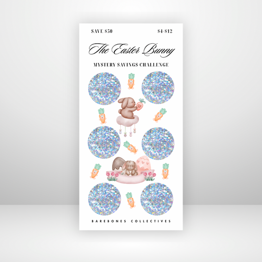 The Easter Bunny Mystery Scratch Off Savings Challenge Save $50
