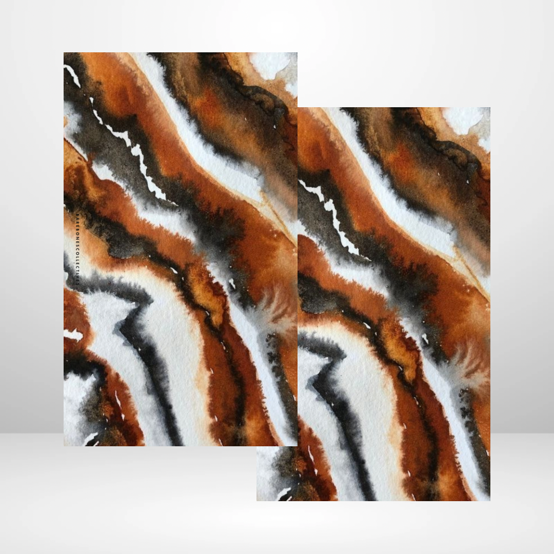 Abstract Tiger Stripes Soft Touch Dashboard