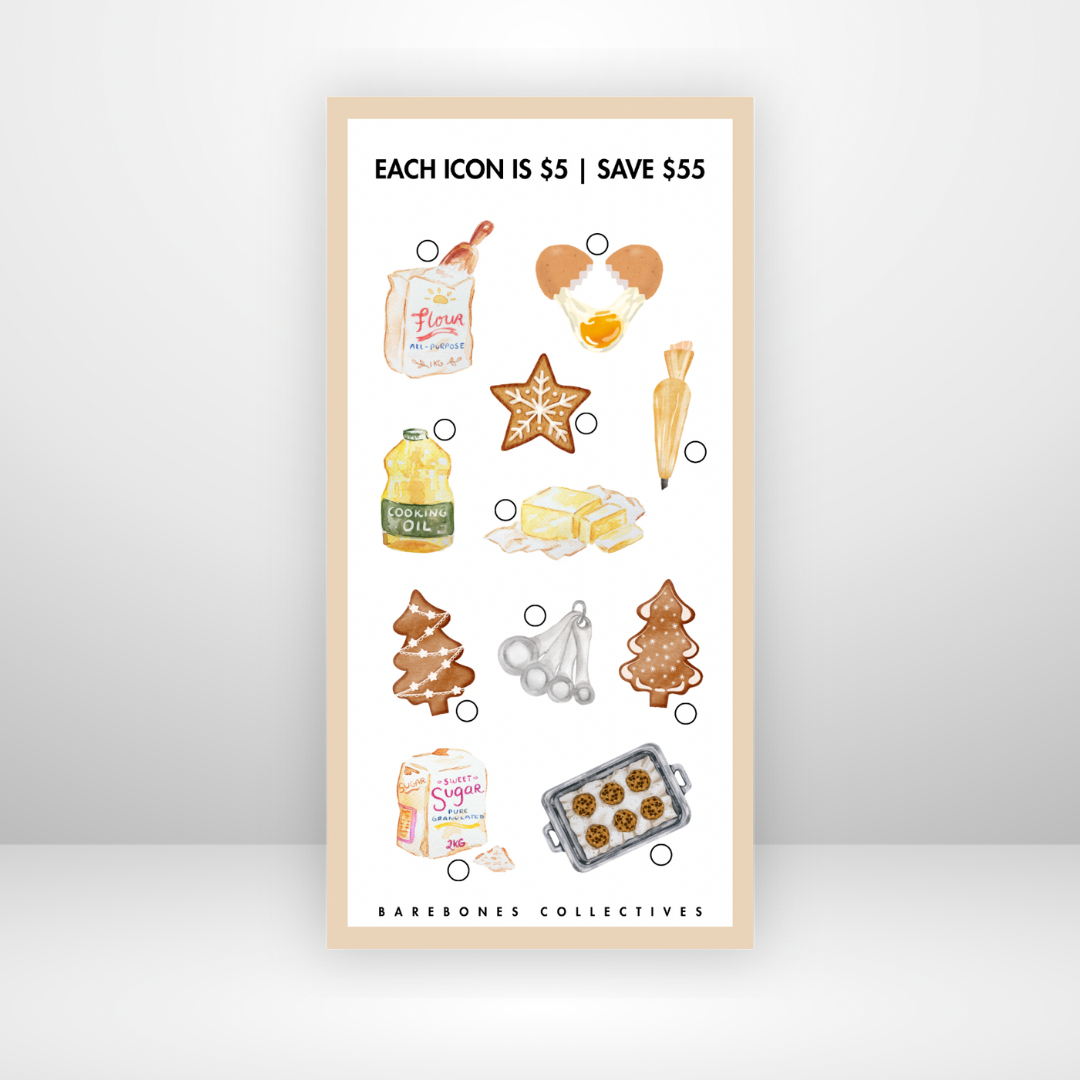 Christmas #4 3x6 Savings Challenge Save $55