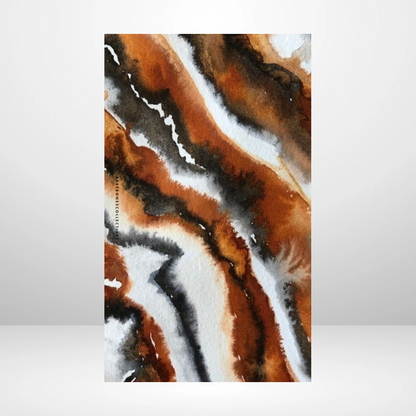 Abstract Tiger Stripes Soft Touch Dashboard
