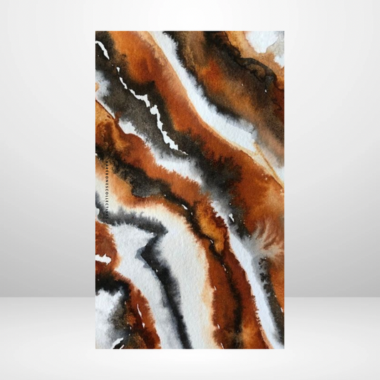 Abstract Tiger Stripes Soft Touch Dashboard