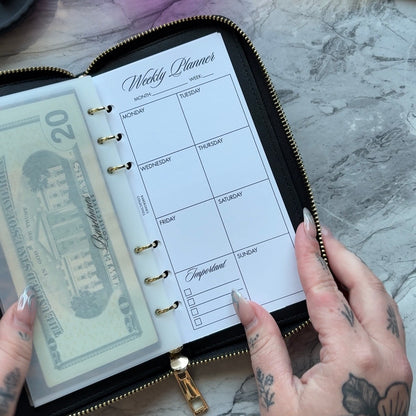 Weekly Planner Signature Wallet Inserts