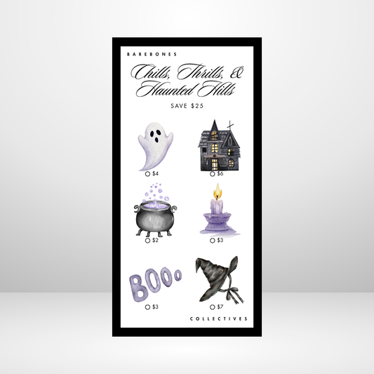 Chills, Thrills & Haunted Hills Savings Challenge