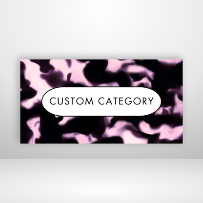 Pink Tortoiseshell Full Coverage Cash Envelopes Labels Set of 3