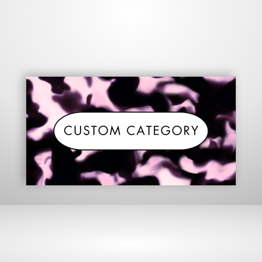Pink Tortoiseshell Full Coverage Cash Envelopes Labels Set of 3