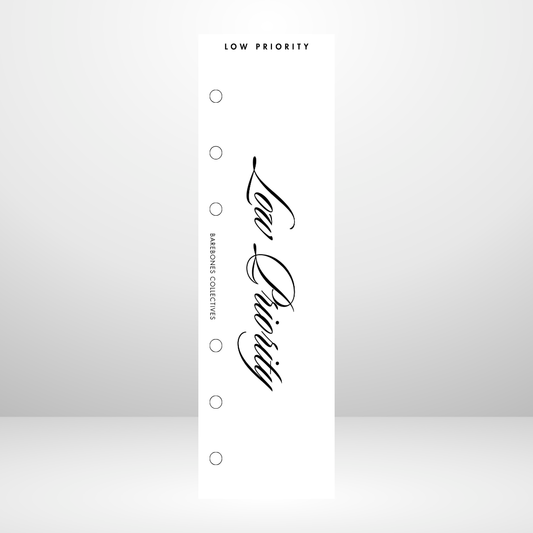 Low Priority Personal Size Binder Bookmark